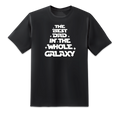 Best Dad in The Galaxy Black
