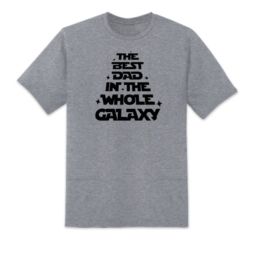Best Dad in The Galaxy Gray