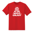 Best Dad in The Galaxy Red