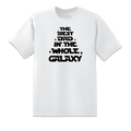 Best Dad in The Galaxy White