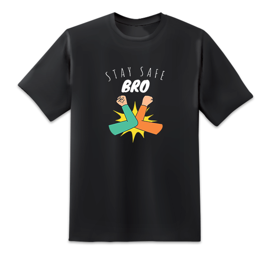 Elbow Bump #Social Distancing Black