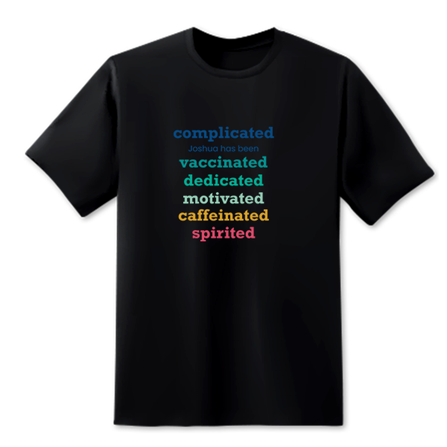 Hello I'm Vaccinated duplicate Black