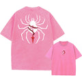 Vintage Anime Hunter X Hunter Acid T Shirt Graphic Print Tees Men Women Manga Street Washed 100% Cotton T Shirts Unisex