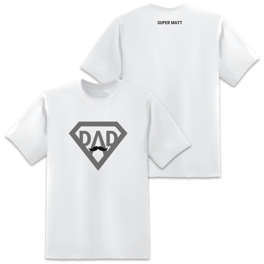 SuperDad White