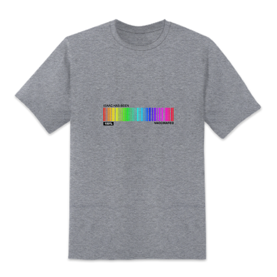 Vaccine Barcode Gray