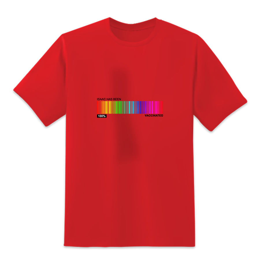 Vaccine Barcode Red