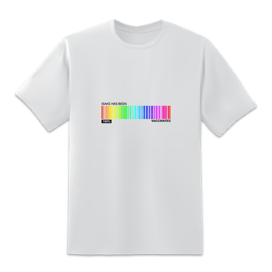 Vaccine Barcode White