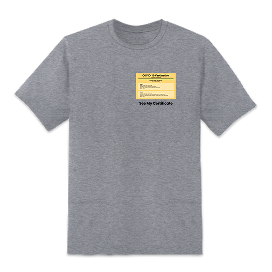 Vaccine Certified II Gray